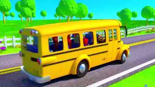 Wheels On The Bus CoComelon Sound Variations in 16:41 seconds  Nursery rhymes and kids songs