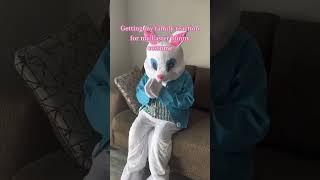 Easter bunny reaction