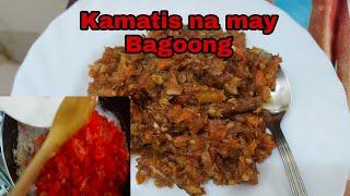 GINISANG KAMATIS NA MAY BAGOONG | Che Lagang