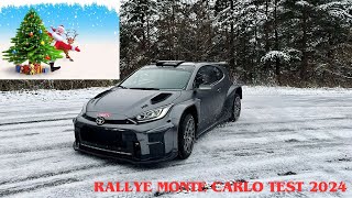 Test Nowej Toyoty GR Yaris R5 przed Rajdem Monte Carlo 2024 #toyota #hyundai #montecarlo