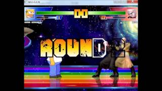 Mugen All Stars Legends Episode 78 Homer Simpson (me) VS Adler (ft E Soldat)