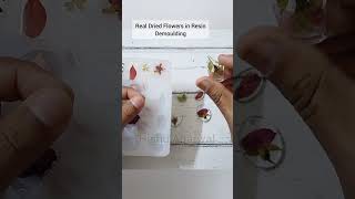 Demoulding: Resin Jewellery Making Process #resinjewelry  #handmadejewelry #shorts #reels