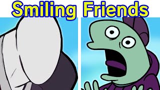 Friday Night Funkin' Hard Smile | Smiling Friends X Slenderman Hard Smile (FNF Mod)