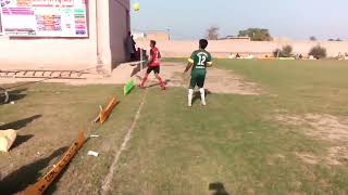 Football Match In Local Tournament In Chak 479GB Faisalabad