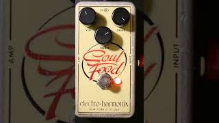 Soul Food Pedal on Full drive for Bass sounds Insane