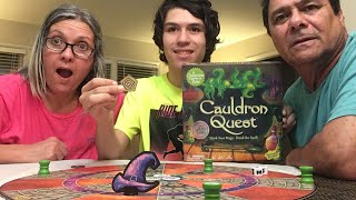 Playing Cauldron Quest Game (AVOID THE WIZARD)