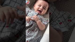 Cute baby lying video 📸 #laugingbaby #babyvideos #baby #cute #dance  #shortfeeds