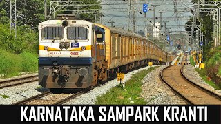 FANCY NUMBERED "555" | KARNATAKA SAMPARK KRANTI EXPRESS | Indian Railways