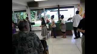 A swahili song sang by Micronesians in Guam