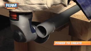 Connecting a PVC pipe to a fitting