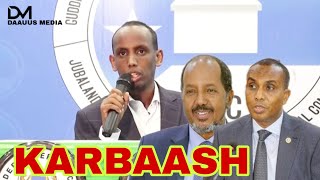 TOOS: Xildhibaan Xasan Firimbi oo u jawaabay RW Xamse & Xasan Sheekh dagaalka Jubaland..