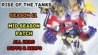 EVERY Tank is GIGA BUFFED | Overwatch 2 - MID SEASON 11 Patch