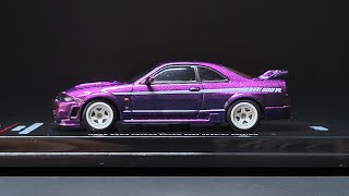 INNO64 NISSAN SKYLINE GT-R (R33) NISMO 400R Midnight Purple II