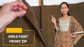 How To Sew A Fly Front Zipper | Sewing Technique For Beginners / DBP Saturday live class -1