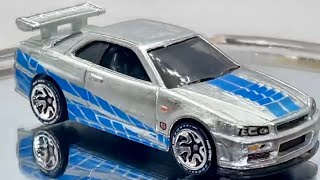 John316diecast HOT WHEELS 2021 ID Series 2 , Nissan Skyline GT-R ( BNR34 ) Fast & Furious