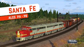 Train Simulator | Santa Fe 'Warbonnet' ALCO PA & PB | #trainsimulator