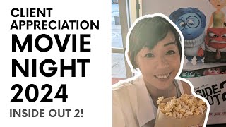 Day in my Life as a Realtor | Episode 20 | Client Appreciation Movie Night 2024 #dayinthelife