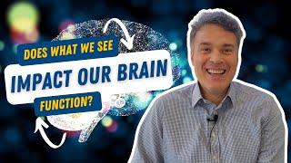 Does what we see impact our brain function?