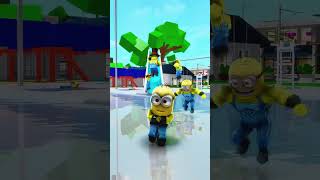 ROBLOX POV : YOU ARE A MINIONS 😂 #roblox #brookhaven #shorts