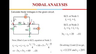 Electrical Science: : Mesh and Node Analysis