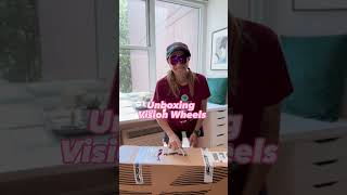 #Unboxing Vision Wheels #cycling #triathlon #triathlete #roadwheels #saucony #Visionwheels