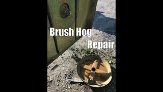 John Deere 506 Brush Hog Repair