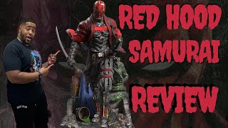 Unboxing a Sculpture Worth 1,200 Dollars?! Red Hood Samurai Statue Review