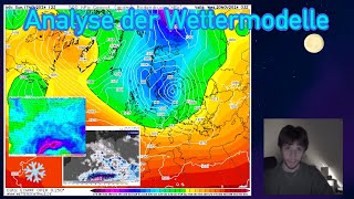 Erster Wintereinbruch, Schneefall bis ins Tiefland? Weiter Sturmgefahr! Analyse Wetterkarten #wetter