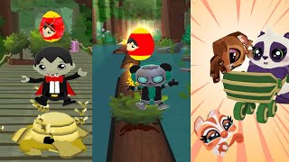 TAG WITH RYAN AND DASH TAG UNLOCK SNAKE SPY ROBO PANDA AND COUNT RYAN EGG EDITION