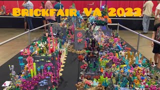 Brickfair VA 2023 VLOG | Crazy MOCS | Auctions | Super Rare Lego