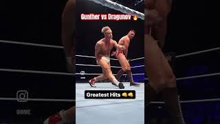 Gunther and Ilja Dragunov destroy each other 😳 #wwe #gunther #randyorton #bashinberlin #viralvideo