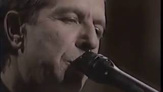 Leonard Cohen "Tower of Song" on Night Music 1989