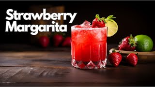 Strawberry Margarita Recipe | Easy Cocktail Tutorial