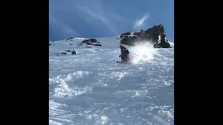 I Skied Off a Huge Cliff! 😱🏔️ at Mt. Hutt