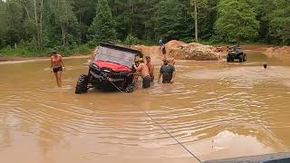 bobby in the mud with pioneer