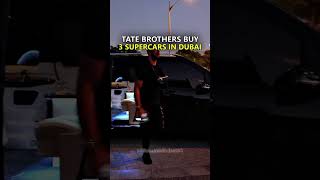 Tate Brothers Buys New Supercars! #success #millionairelifestyle #rich #inspirational #goals #shorts