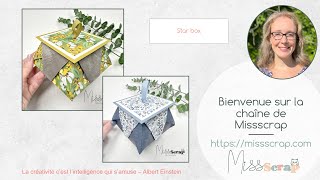 Live #181: Origami Star Box / Boîte étoile en origami