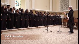 Walk in Jerusalem | MVSU Valley Singers conducted by Dr. John Weiss