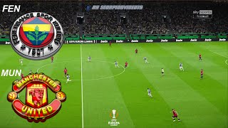 Fenerbahçe vs Manchester United - Round 3 of the UEFA Europa League 2024/2025