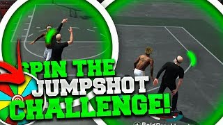 SPIN THE WHEEL PICK MY JUMPSHOT CHALLENGE | I MADE THE WORST JUMPER POSSIBLE ON NBA 2K18