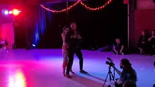 Leo & Becky, Brazilian zouk demo improvisation in Queenstown, New Zealand