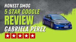 Gabriela Perez  Honest Smog Testimonial