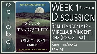 Week 1 Discussion - Sea of Tranquility