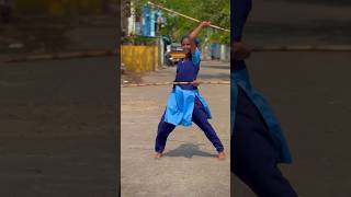 MY STUDENT|Double Stick Silambam|Sarathsilambam #silambam #silambattam #sarathsilambam