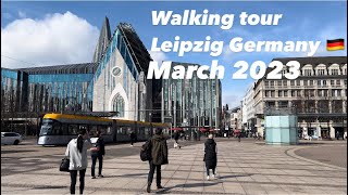 Germany 🇩🇪 Walking tour Leipzig 🇩🇪 Прогулка по городу Лейпциг, Германия 🇩🇪