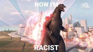 (Roblox Kaiju Universe) Godzilla's racist evolution