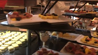 The buffet at the Grand Bahia Principe , Runaway bay Jamaica 2019