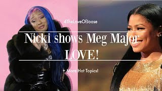 Nicki Minaj shows MAJOR love to Meg Thee Stallion + More Hot Topics