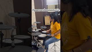 Tere Hawale | Drum Cover | Poorva Sharma