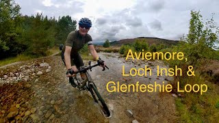 Aviemore, Loch Insh & Glenfeshie Gravel Bike Loop